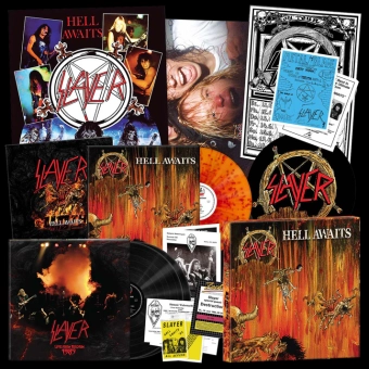 SLAYER Hell Awaits - 40th Anniversary 3xVinyl Box Set , PRE-ORDER [VINYL 12"]